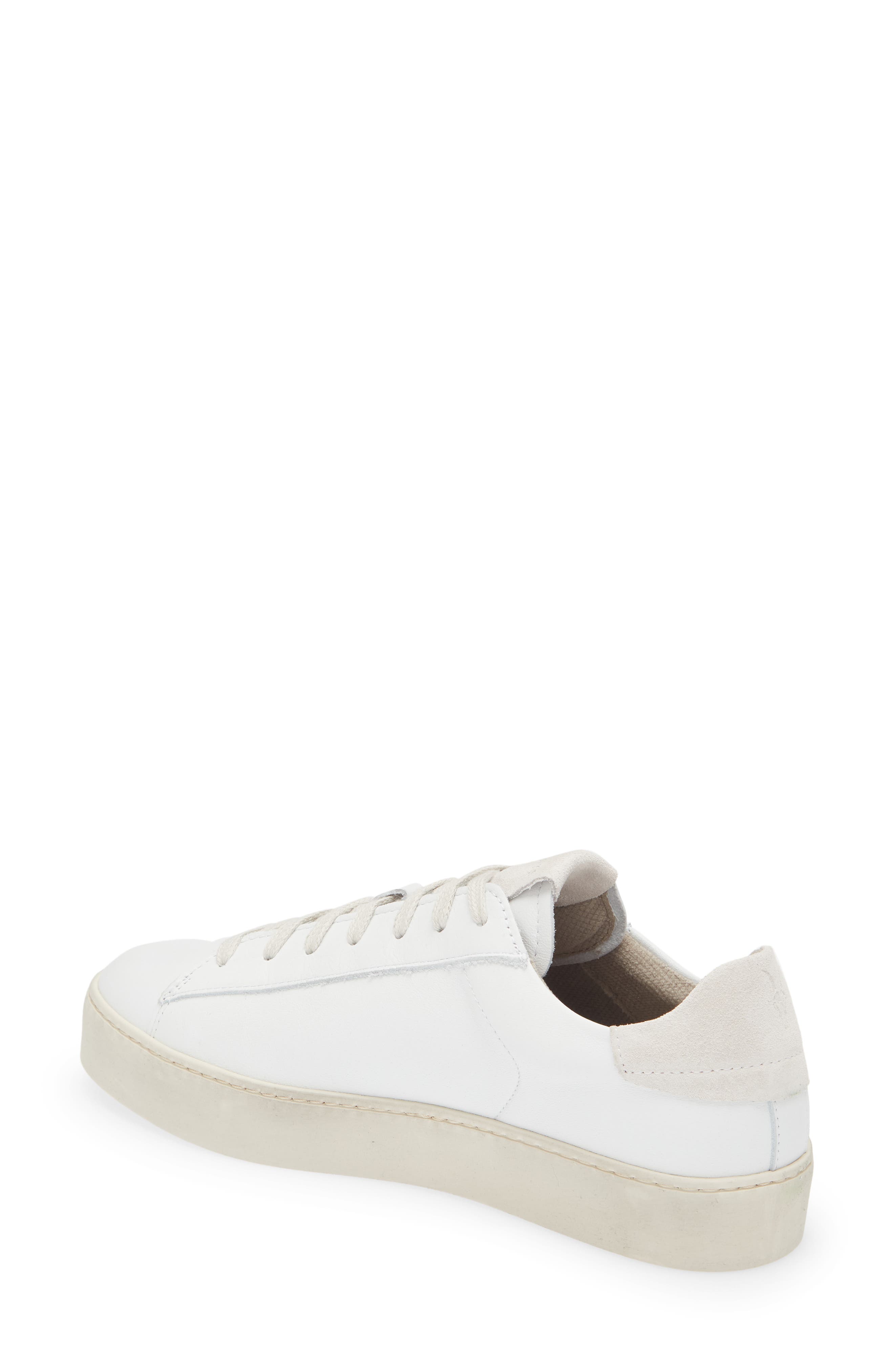 AllSaints Shana Low Top Sneaker, Alternate, color, White