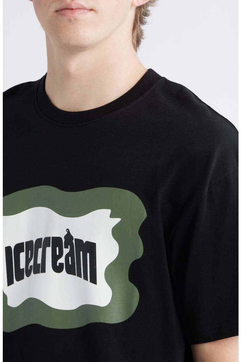 Flag Graphic T-Shirt, Alternate, color, BLACK