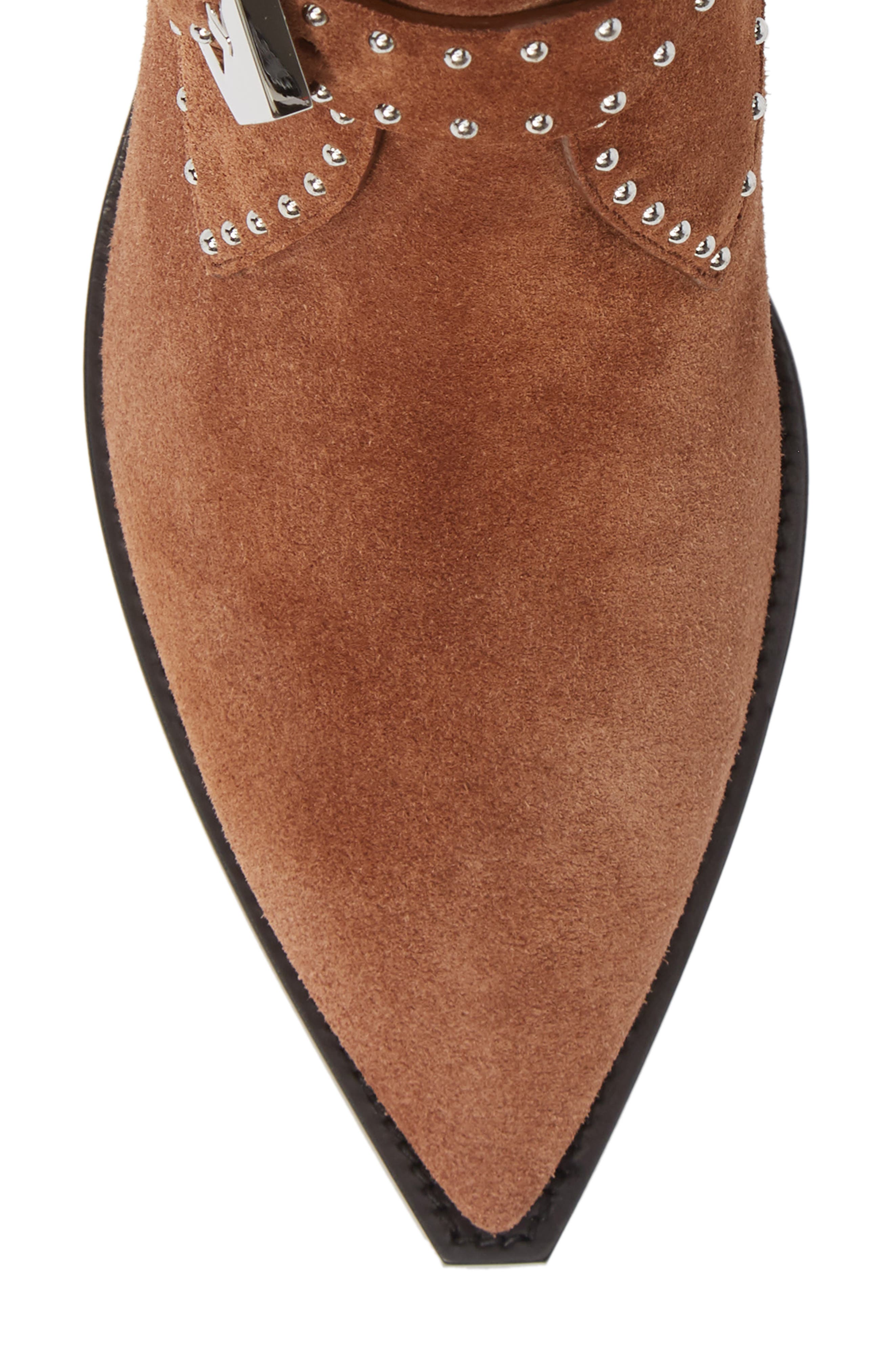 Givenchy Elegant Studs Pointy Toe Boot, Alternate, color, 