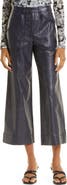 Cinq à Sept Benji Faux Leather Crop Pants