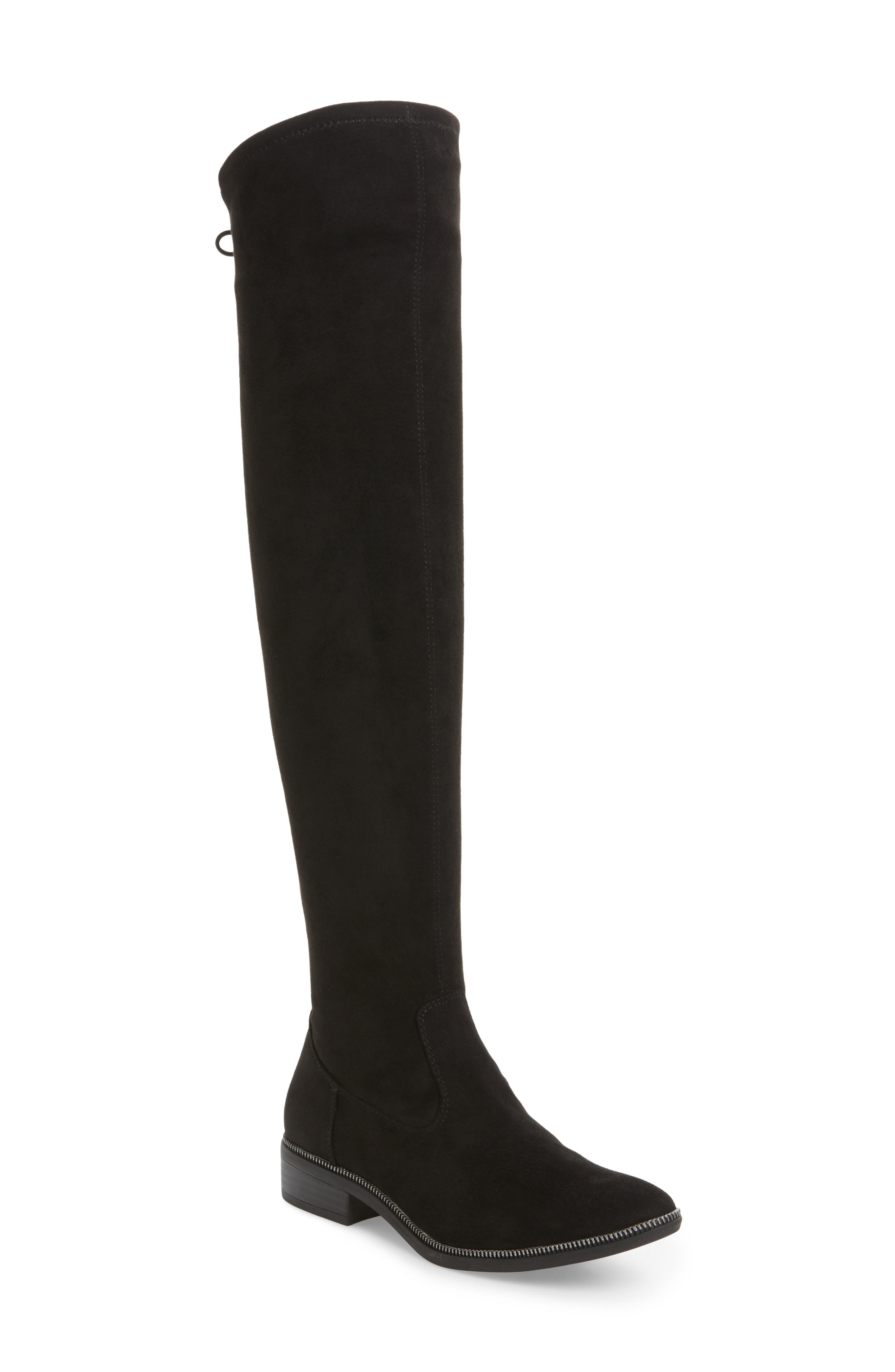 Tamaris Phanie Over the Knee Stretch Boot, Main, color, 