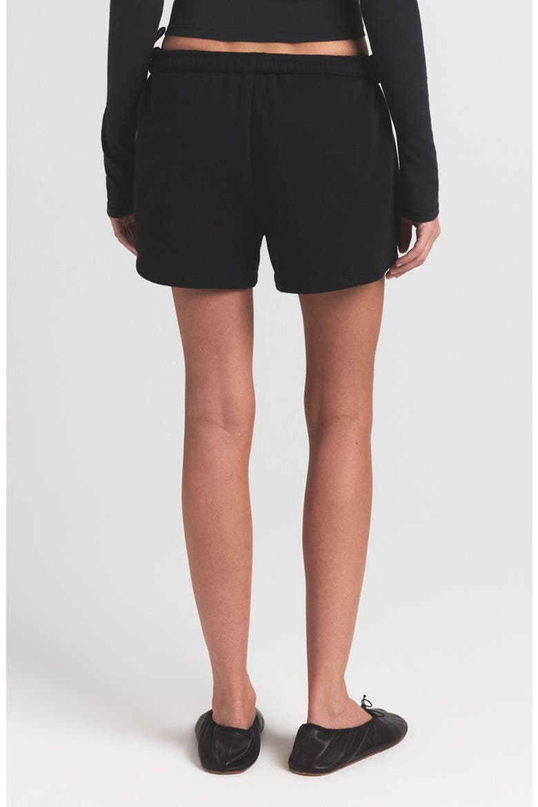 Cotton Fleece Classic Shorts, Alternate, color, ONYX