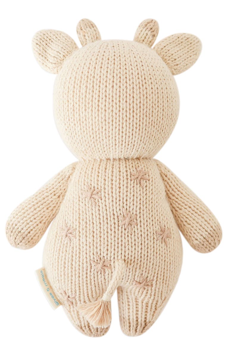 cuddle+kind Baby Giraffe Stuffed Animal, Alternate, color, Beige