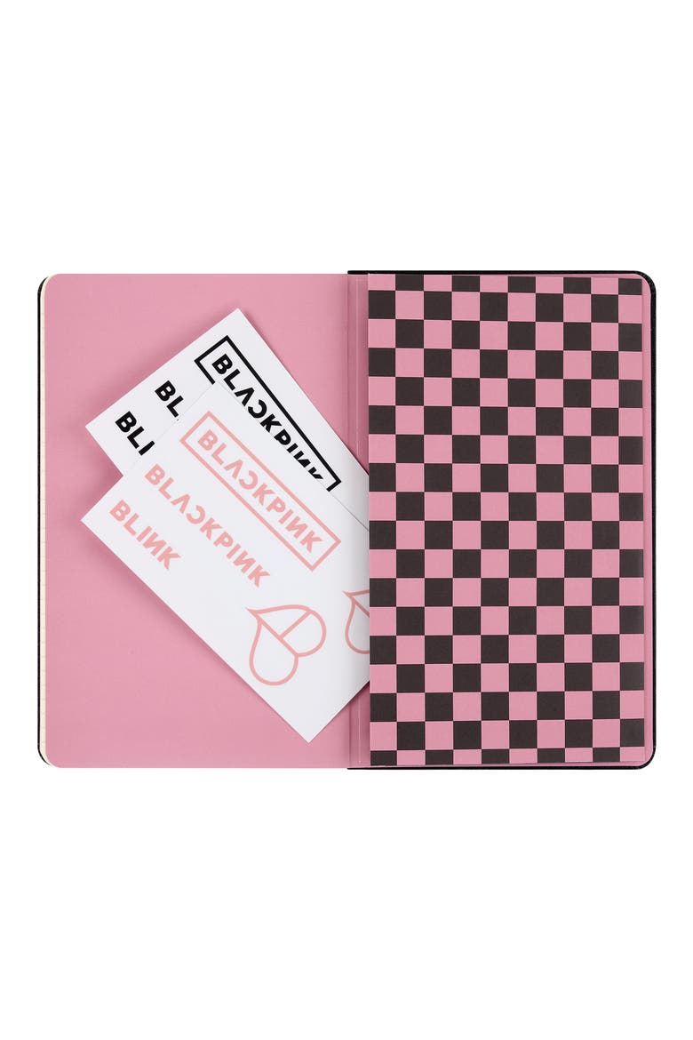 x BLACKPINK Large Hardcover Notebook, Alternate, color, BLACK PINK