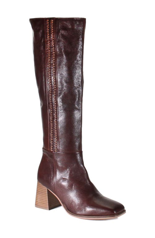 Diba True Mar Velus Knee High Boot in Cognac 