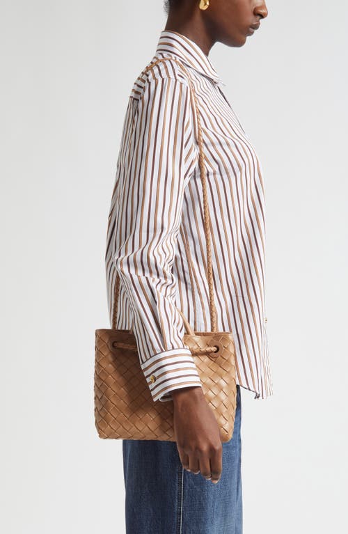 Bottega Veneta Small Andiamo Intrecciato Shoulder Bag