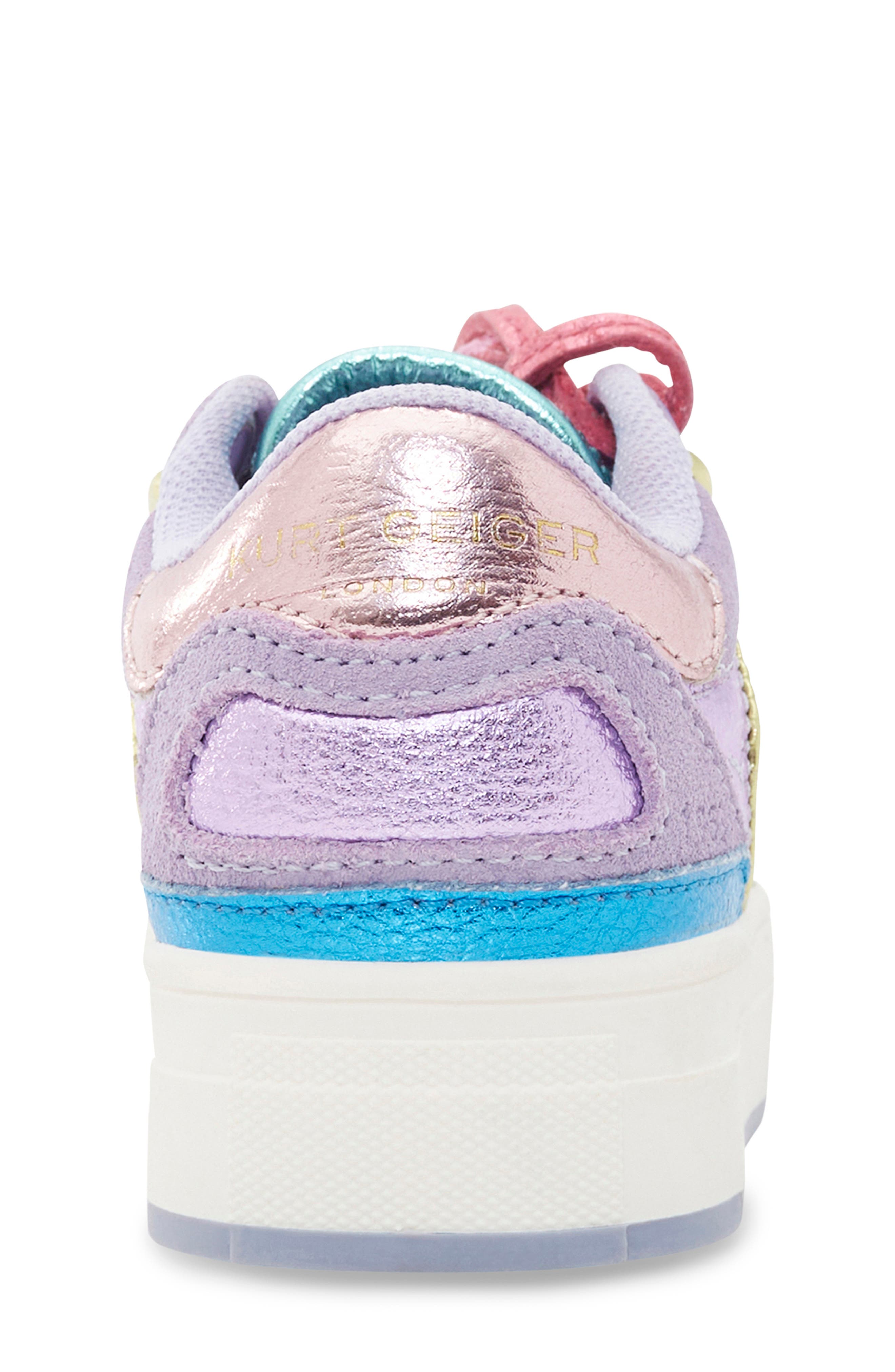 Kurt Geiger London Kids' Mini Southbank Platform Sneaker, Alternate, color, 