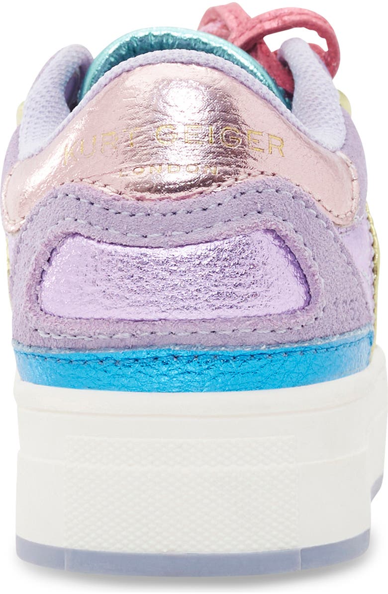 Kurt Geiger London Kids' Mini Southbank Platform Sneaker, Alternate, color,