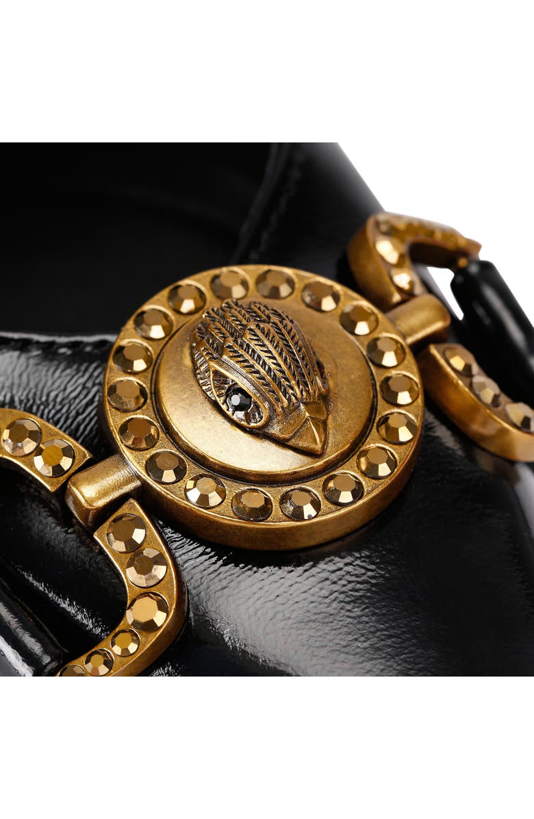 Kurt Geiger London Mansion Pointed Toe Mary Jane Flat, Alternate, color, Black