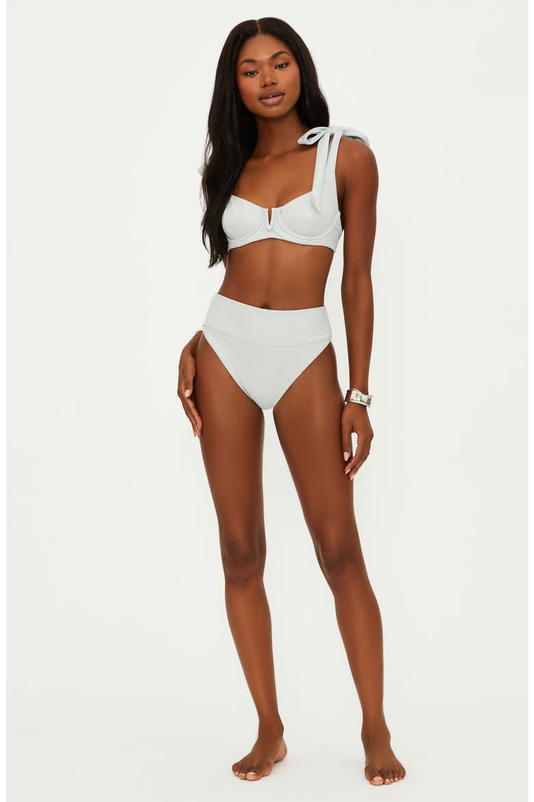 Blair Underwire Bikini Top, Alternate, color, SILVER SHINE