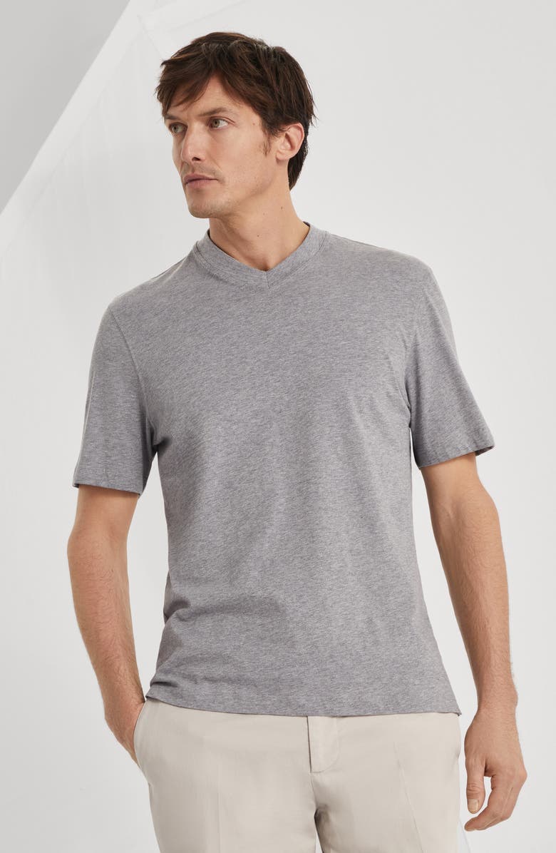 Brunello Cucinelli Jersey T-shirt, Alternate, color, 