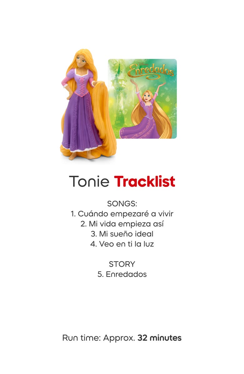 tonies 4-Pack Disney<sup>®</sup> Princess Tonie Audio Character Bundle in Spanish, Alternate, color, Multi