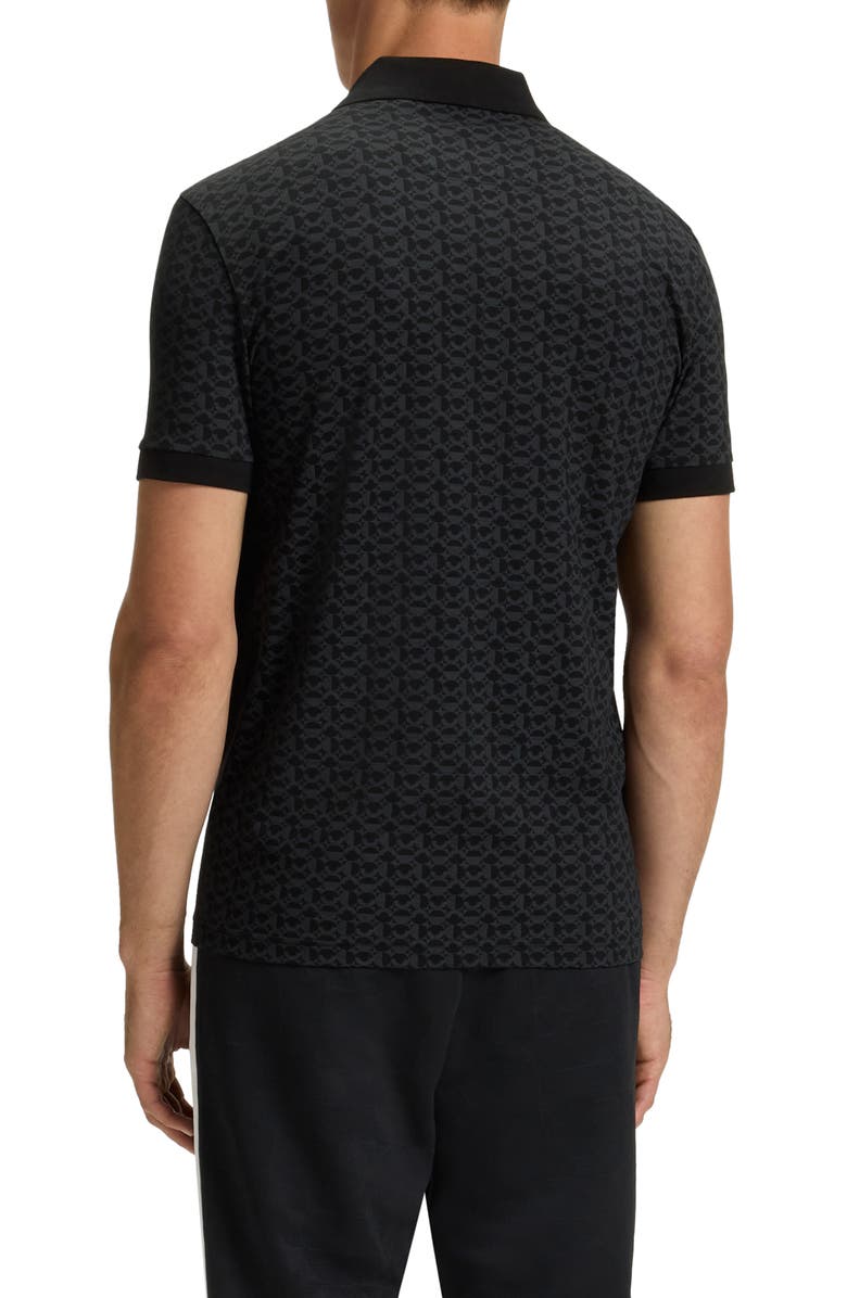 Paddy Geo Print Cotton Polo
