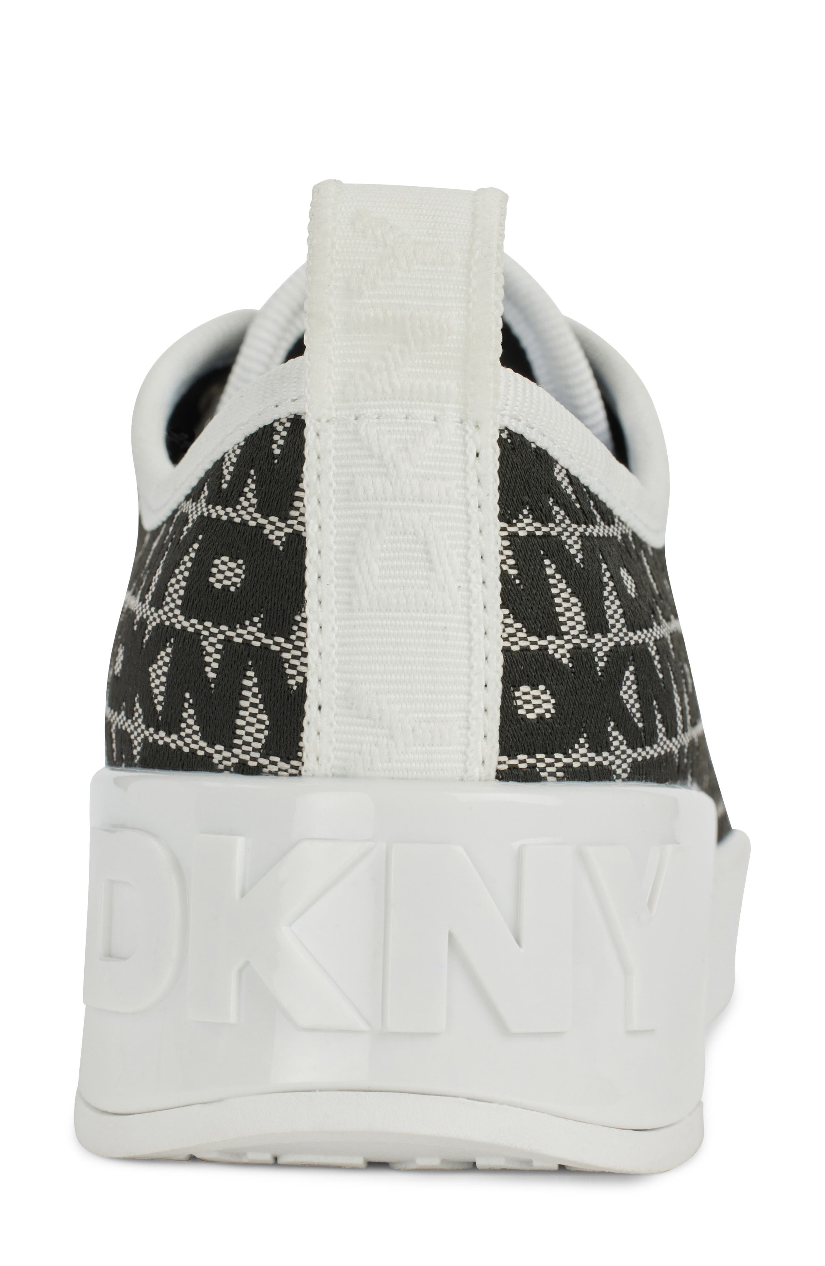 DKNY Mar Sneaker, Alternate, color, White/ Black
