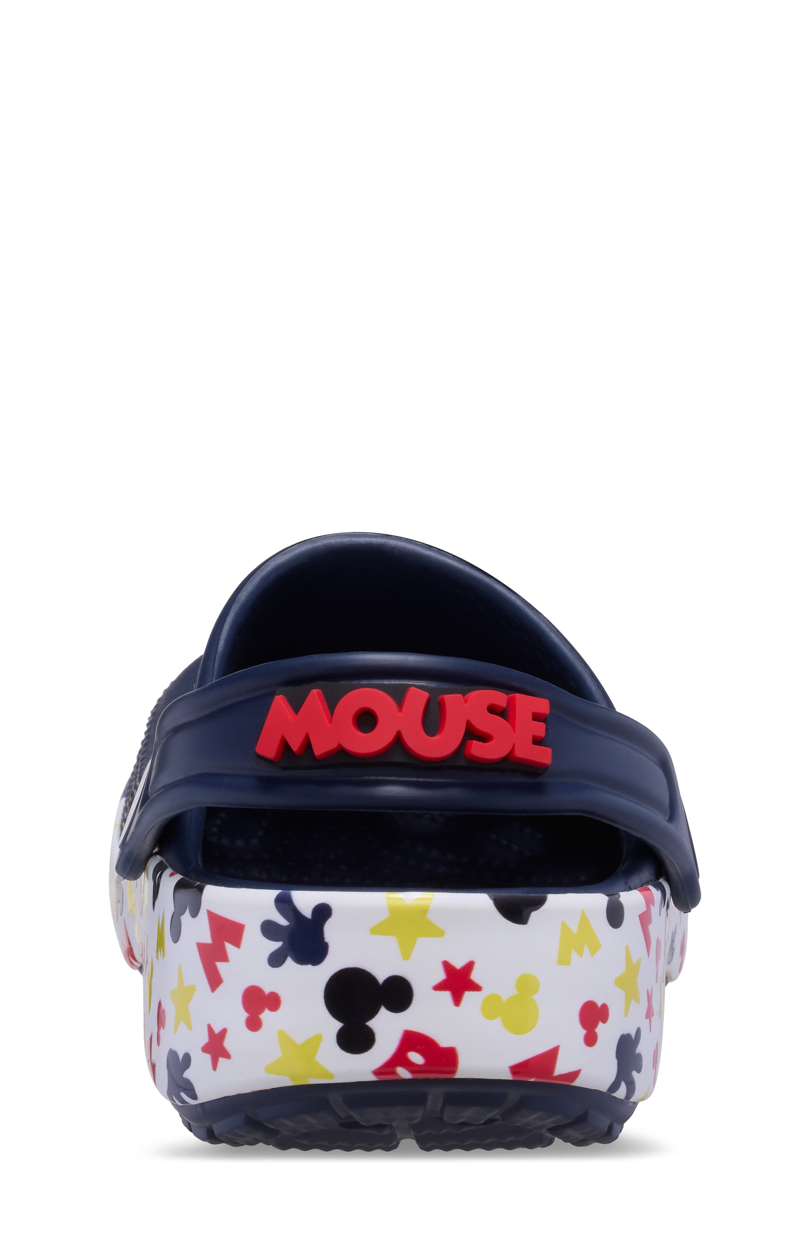 CROCS Kids' x Disney Mickey Mouse Classic Clog, Alternate, color, Blue Multi