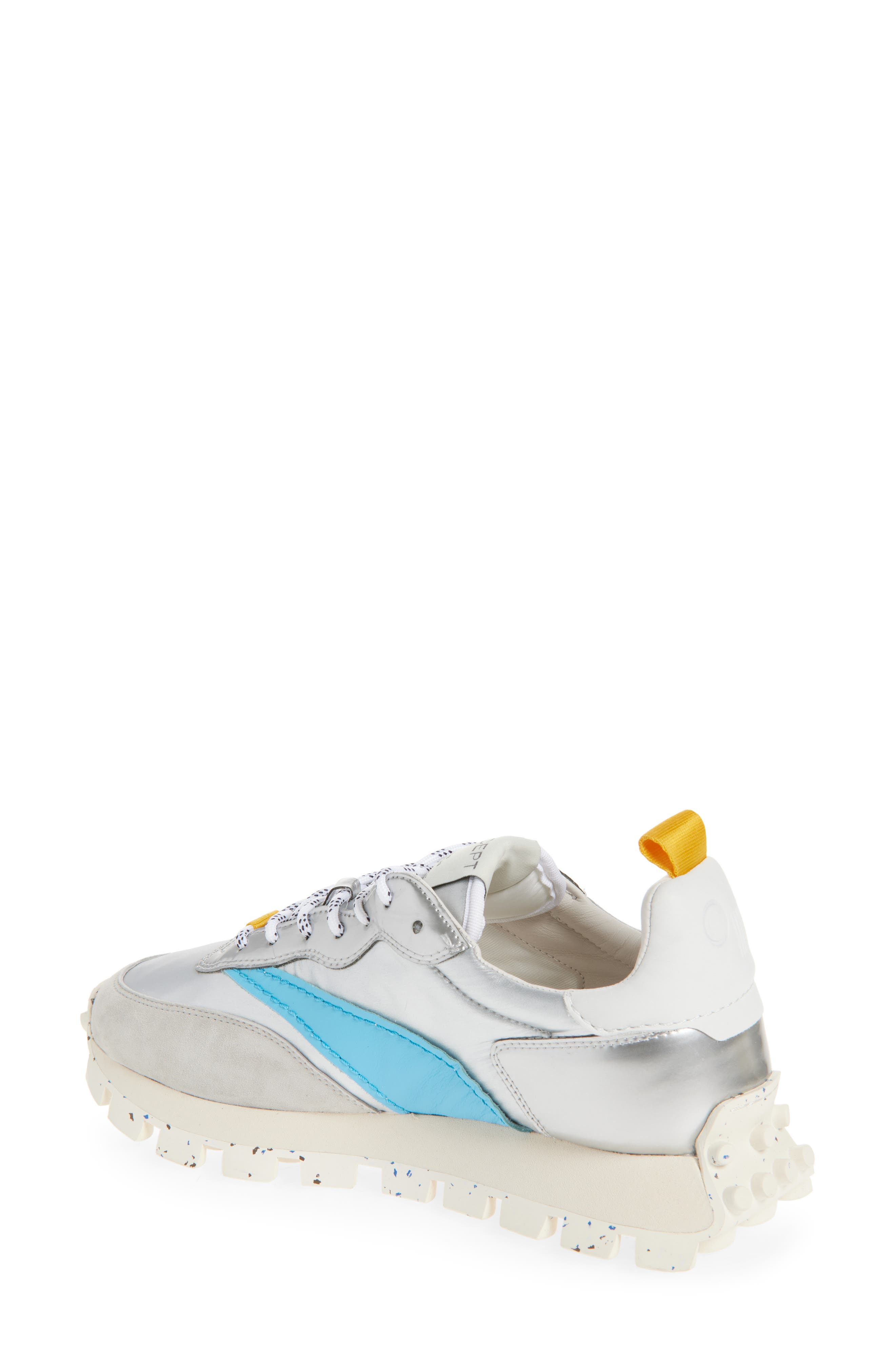 Osaka Lug Sole Sneaker, Alternate, color, SILVER FLASH