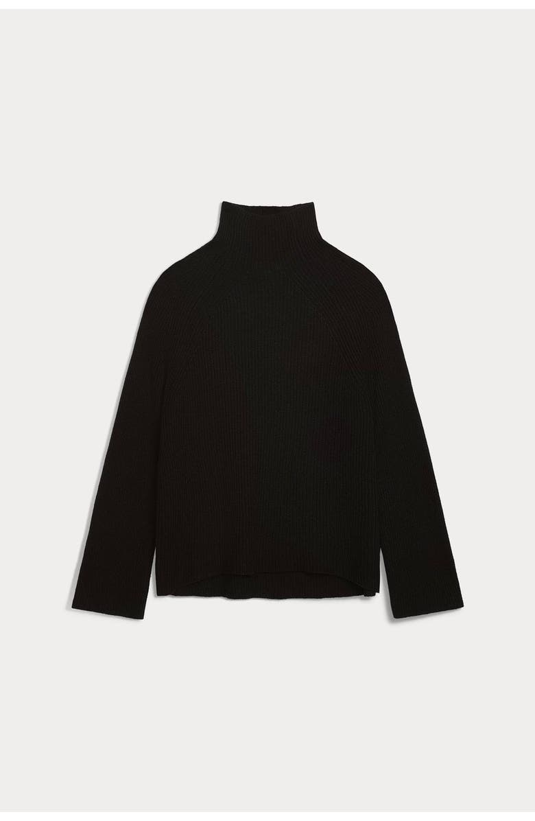 NAKED CASHMERE Kora Cashmere Mock Neck, Alternate, color, Black