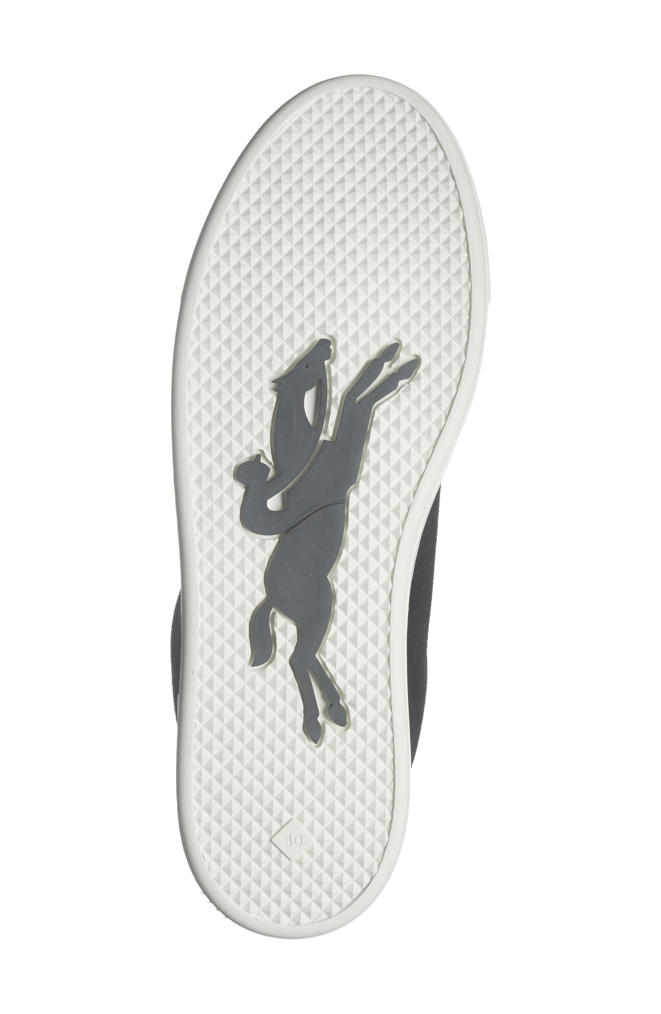 Longchamp Heel Patch Low Top Sneaker, Alternate, color, 