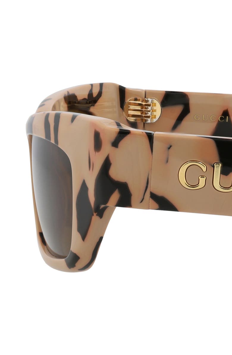 Gucci 55mm Cat Eye Sunglasses, Alternate, color, Havana Havana Brown