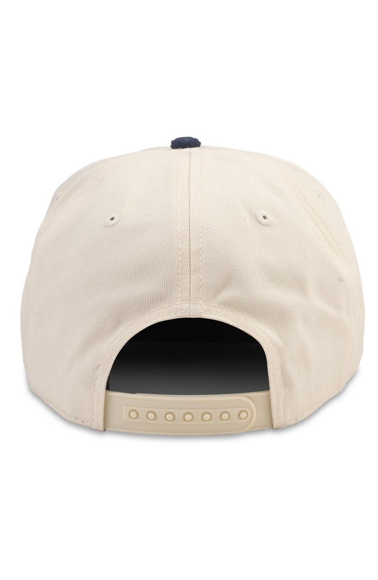 American Needle Men's American Needle White/Deep Sea Blue Seattle Kraken Burnett Adjustable Hat, Alternate, color, White