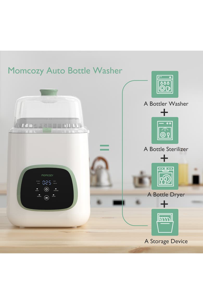 Advanced Auto Baby Bottle Washer, Alternate, color, White