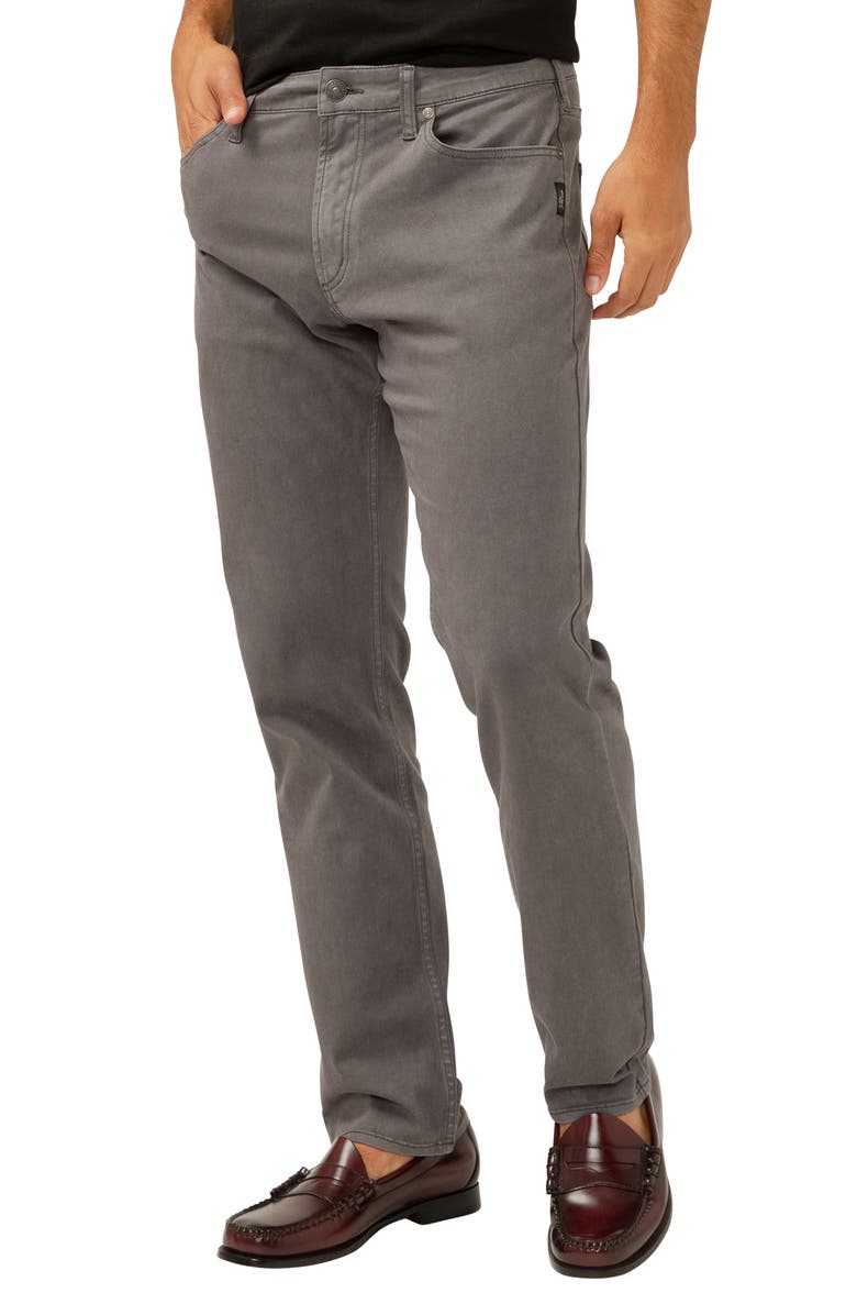 Silver Jeans Co. Machray Athletic Fit Straight Leg Jeans, Main, color, Slate Grey