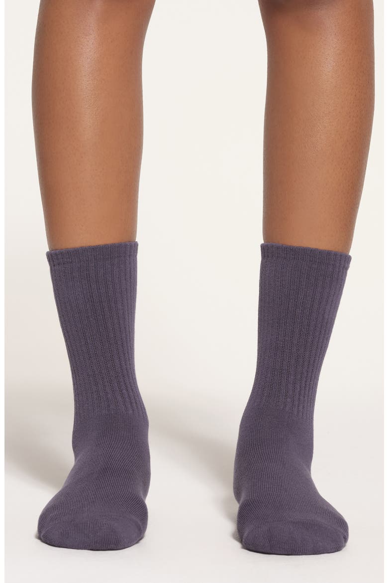 5-Pack Cotton Blend Sport Socks, Alternate, color, LIGHT HEATHER GREY MULTI