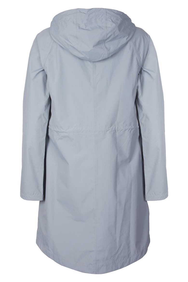 Shaw Waterproof Raincoat, Alternate, color, SOFT GREY