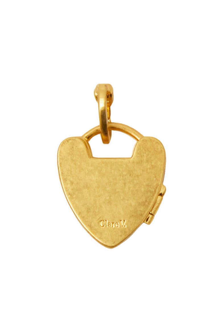 Padlock Locket, Alternate, color, VINTAGE GOLD