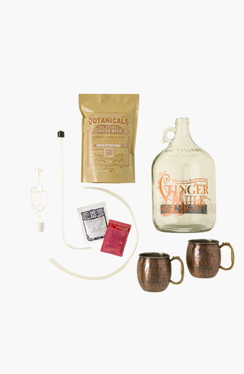 Uncommon Goods Ginger Beer Making Kit In Copper Mugs
