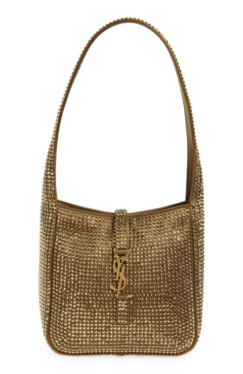 Mini Le 5 À 7 Crystal Embellished Shoulder Bag