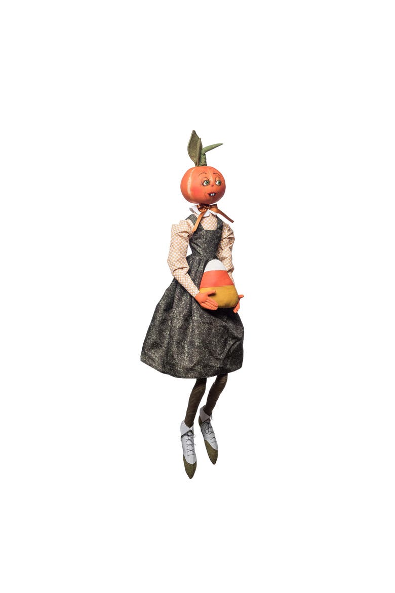 Calix Joe Spencer Gathered Traditions Figurine, Alternate, color, Orange