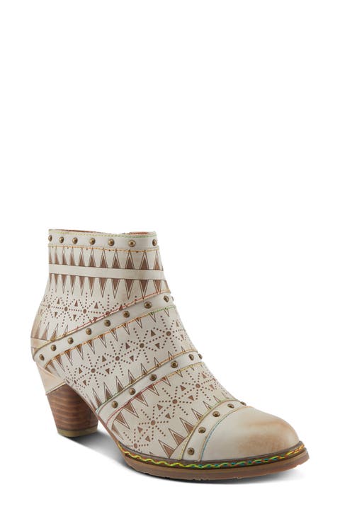 Niobe Cap Toe Bootie (Women)