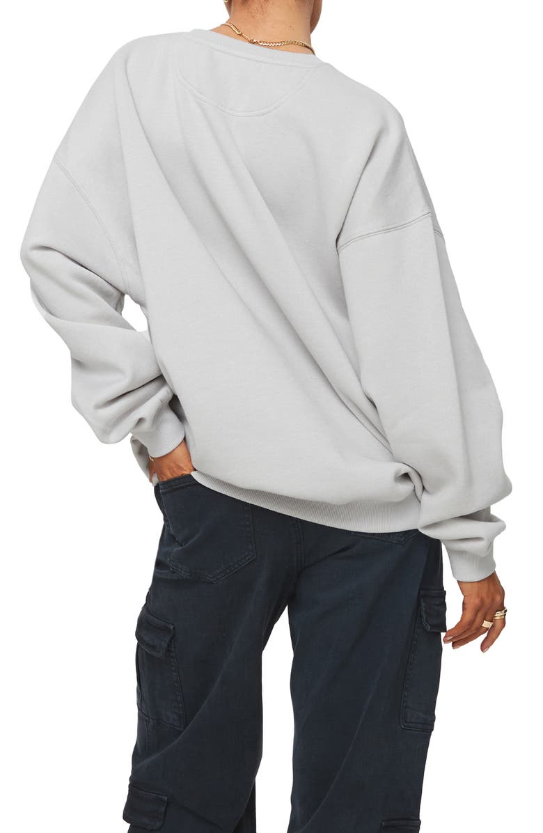 Princess Polly Logo Graphic Sweatshirt, Alternate, color, 