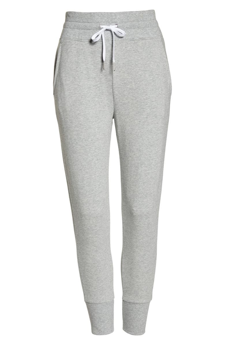 Zella Repeat High Waist Crop Jogger Pants, Alternate, color, 