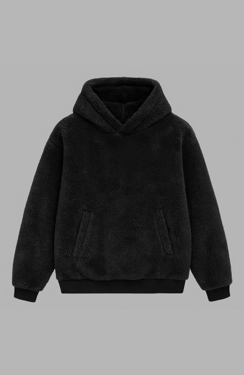 Blvck Cloud Cozy Hoodie, Main, color, Black