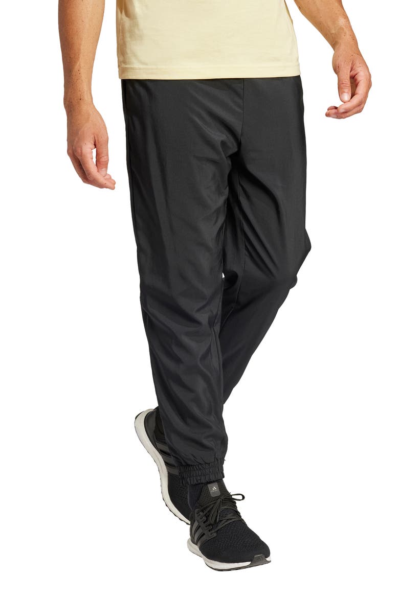 Essentials Small Logo Standford Joggers, Alternate, color, BLACK/ WHITE