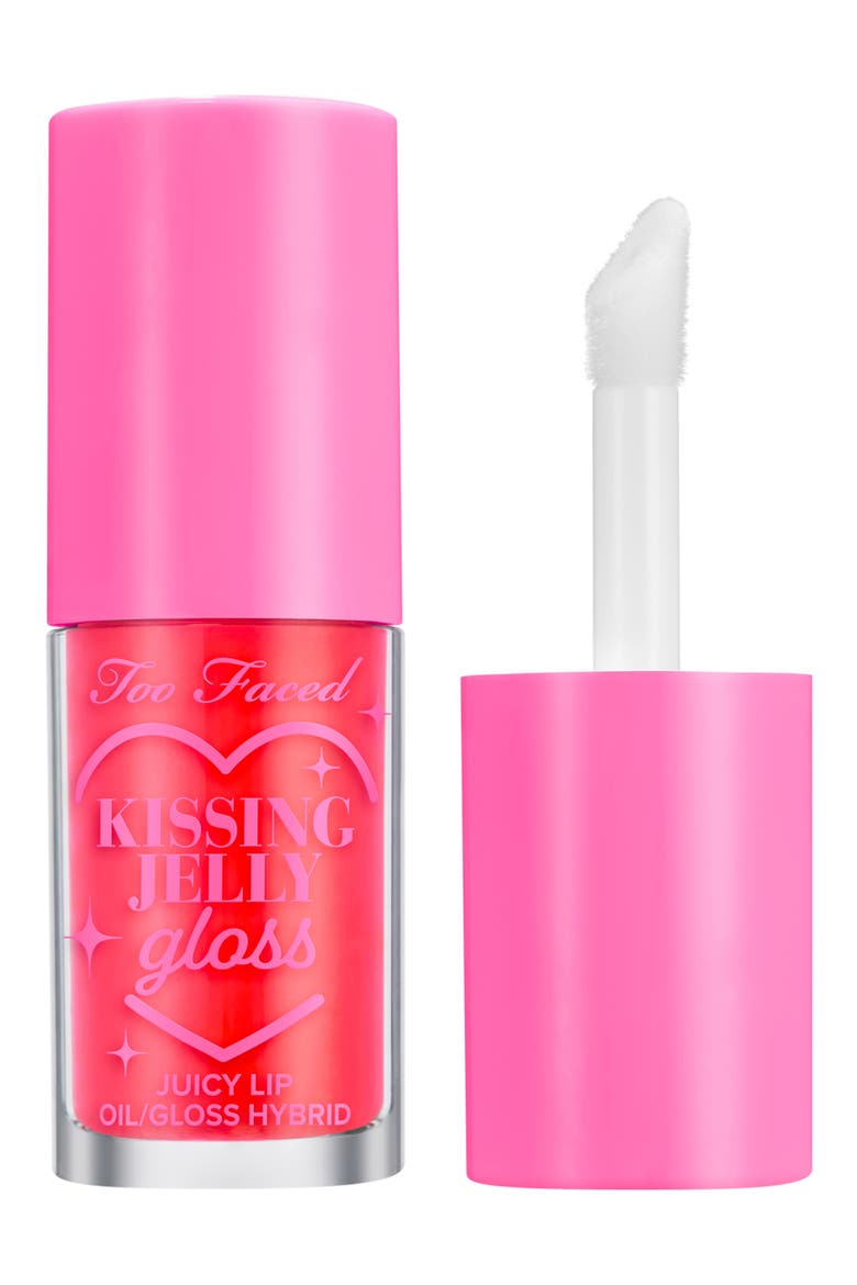 Kissing Jelly Lip Oil Gloss, Main, color, SOUR WATERMELON