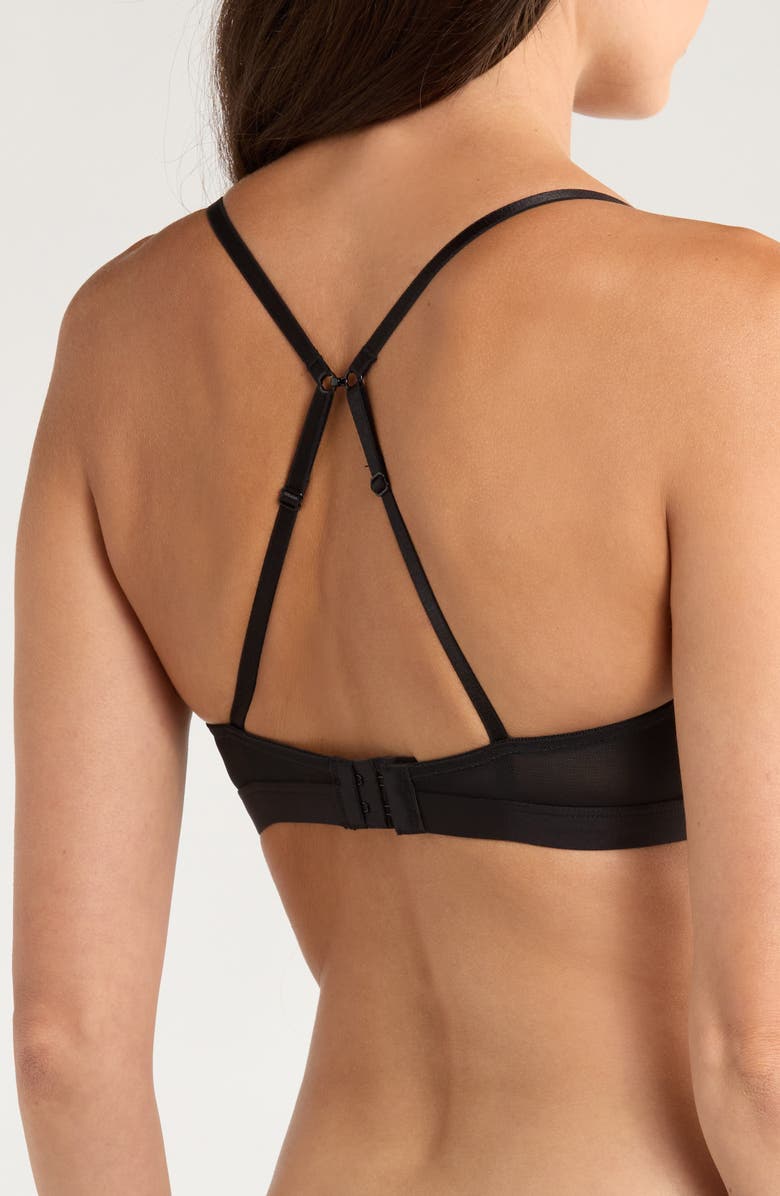 Stormi High Apex Lace Trim Bralette
