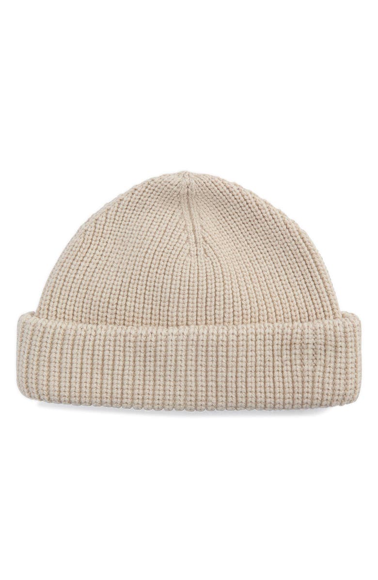 Barbour Mosely Cotton & Wool Blend Beanie, Alternate, color, Mist