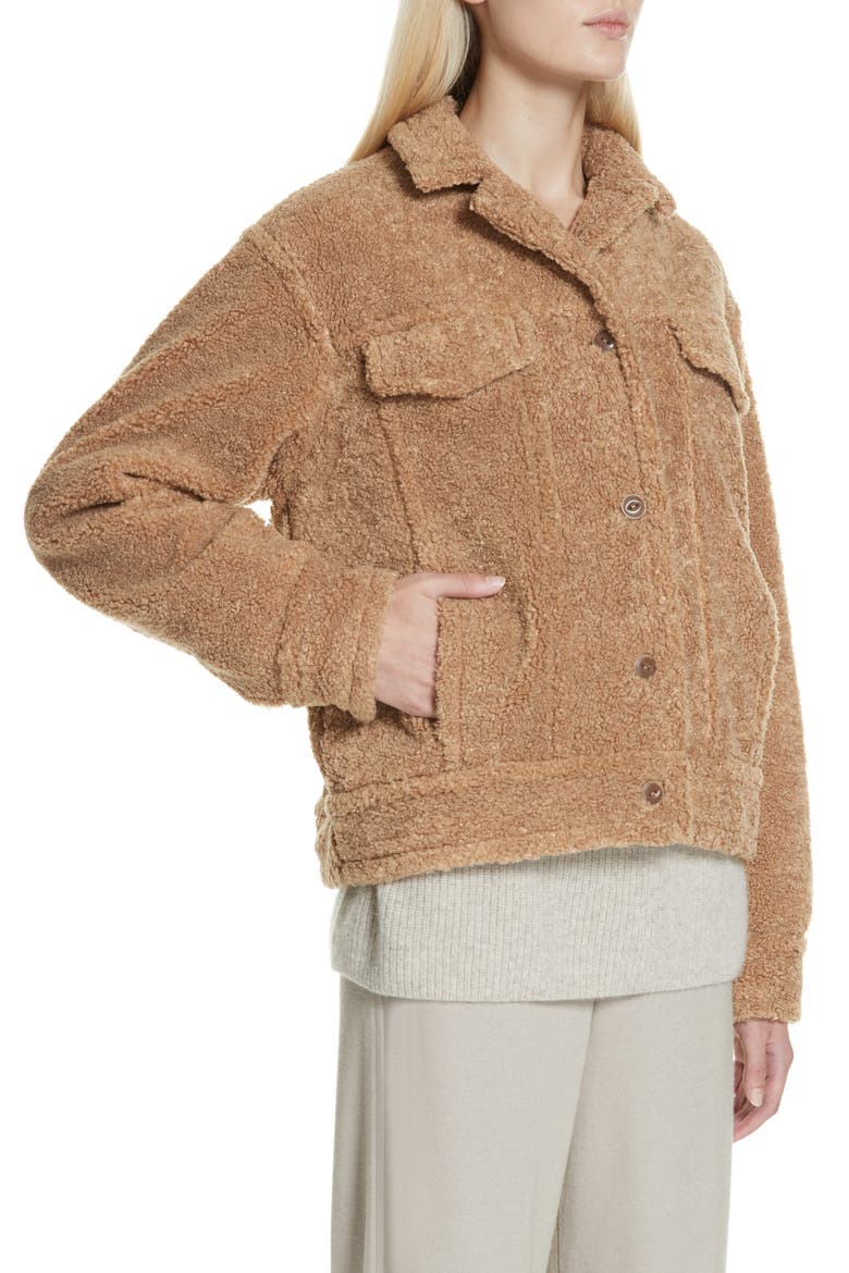Teddy Jacket, Alternate, color, DESERT CAMEL