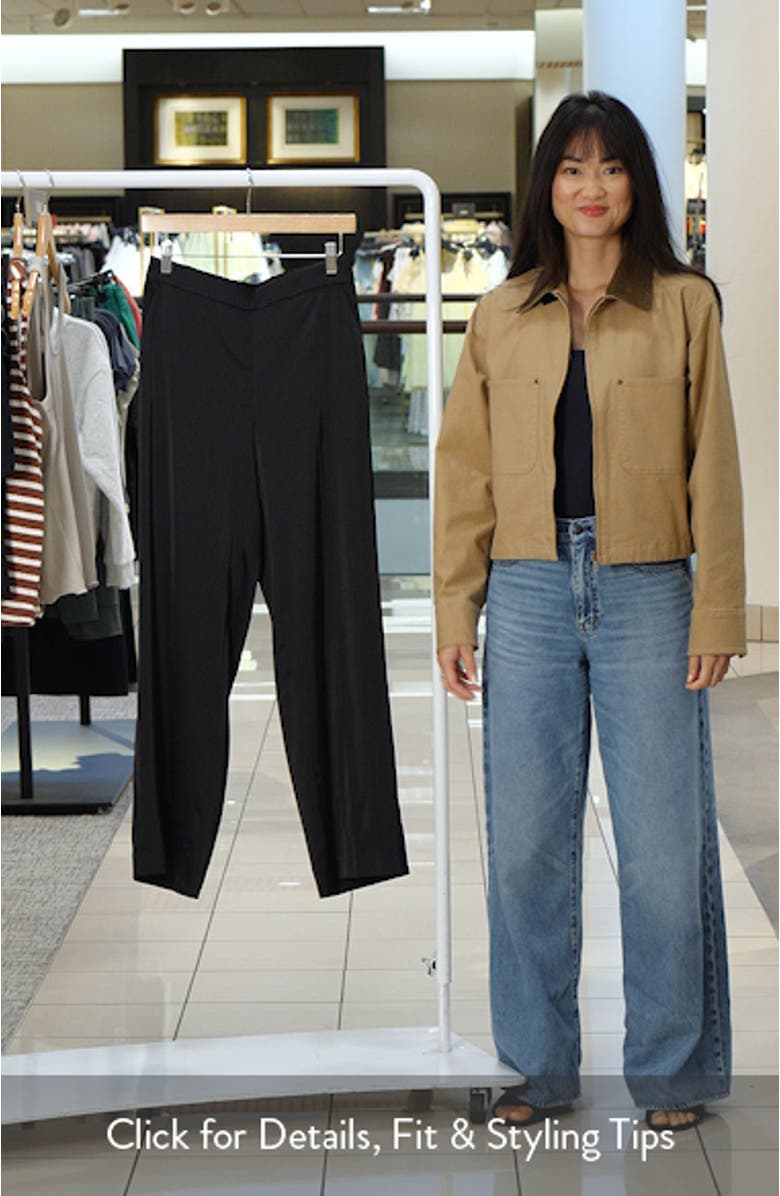 Satin Wide Leg Pants, sales video thumbnail