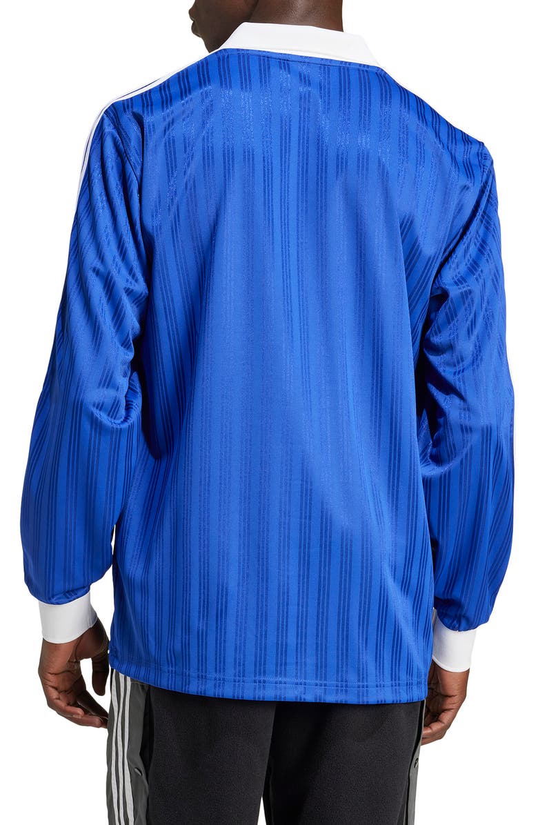 adidas Adicolor Piqué Long Sleeve Soccer T-Shirt, Alternate, color, 