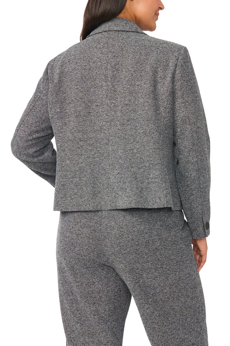 Cropped Tailored Jacket, Alternate, color, BLACK MULTI