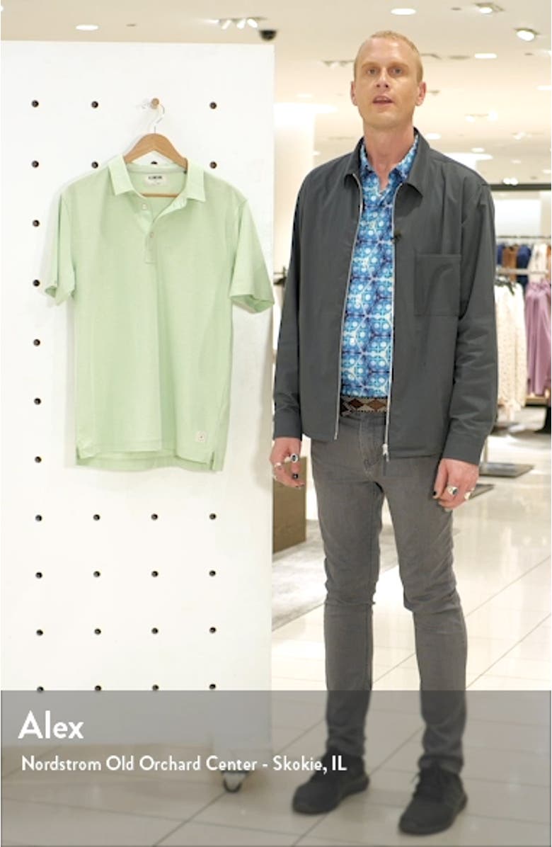 Three-Button Performance Polo, sales video thumbnail