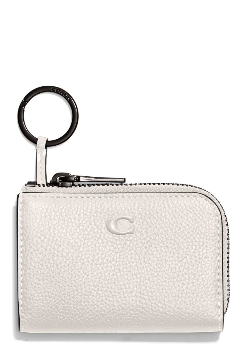 Zip Key Case, Main, color, CHALK