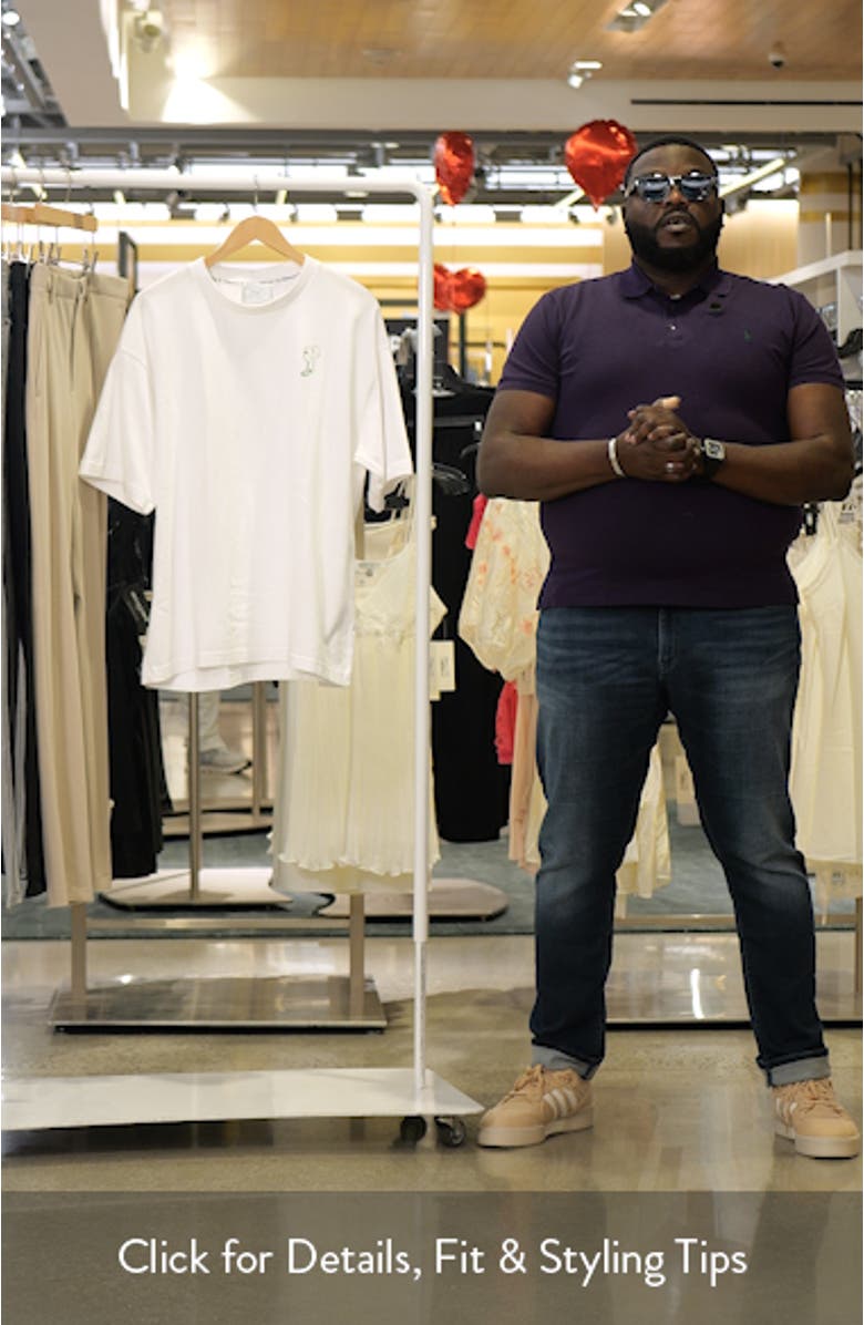 Cicchetti Oversize Cotton Graphic T-Shirt, sales video thumbnail