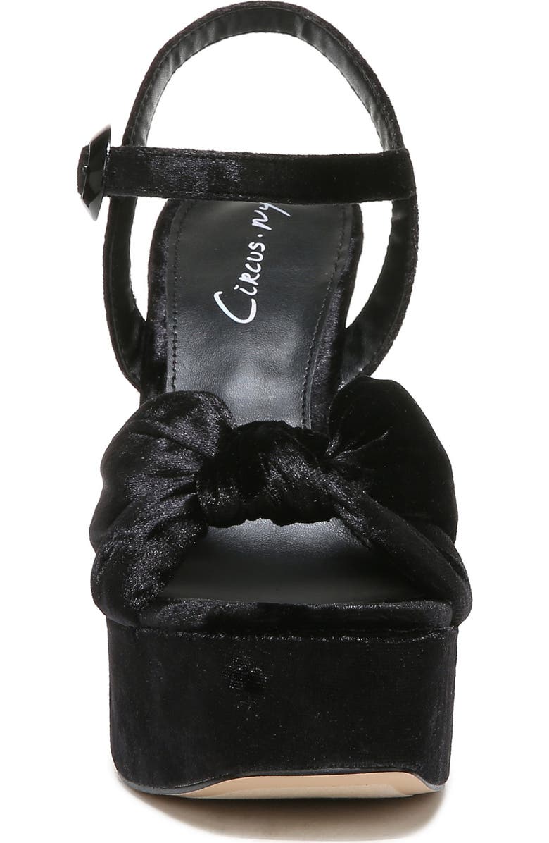 Circus NY by Sam Edelman Audrea Platform Sandal, Alternate, color, Black Velvet