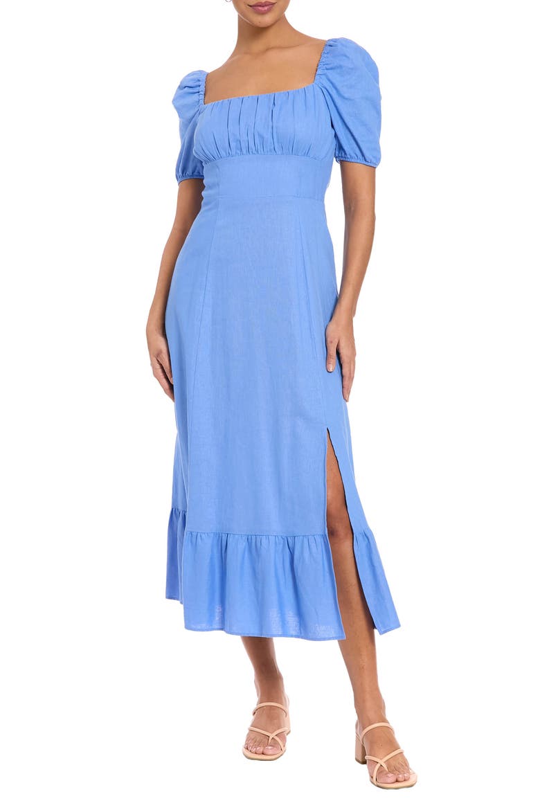 Square Neck Maxi Dress, Main, color, GRANADA SKY