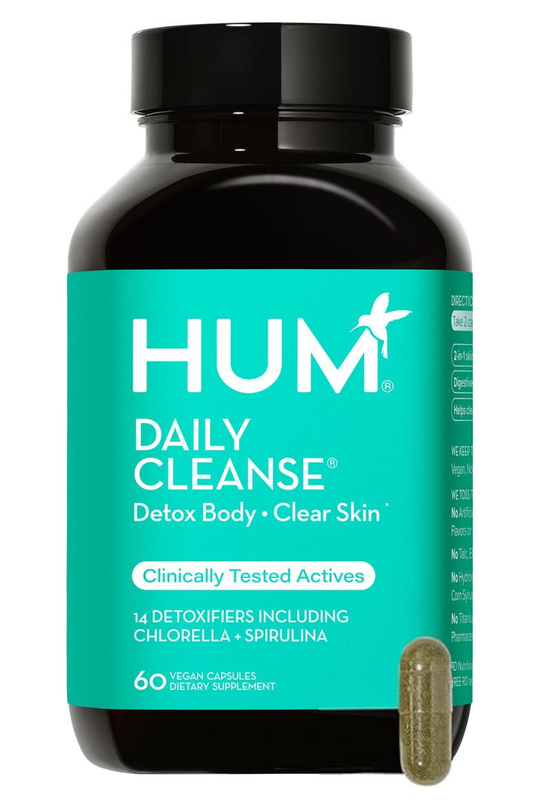 Daily Cleanse® Clear Skin and Body Detox Dietary Supplement, Main, color, NO COLOR